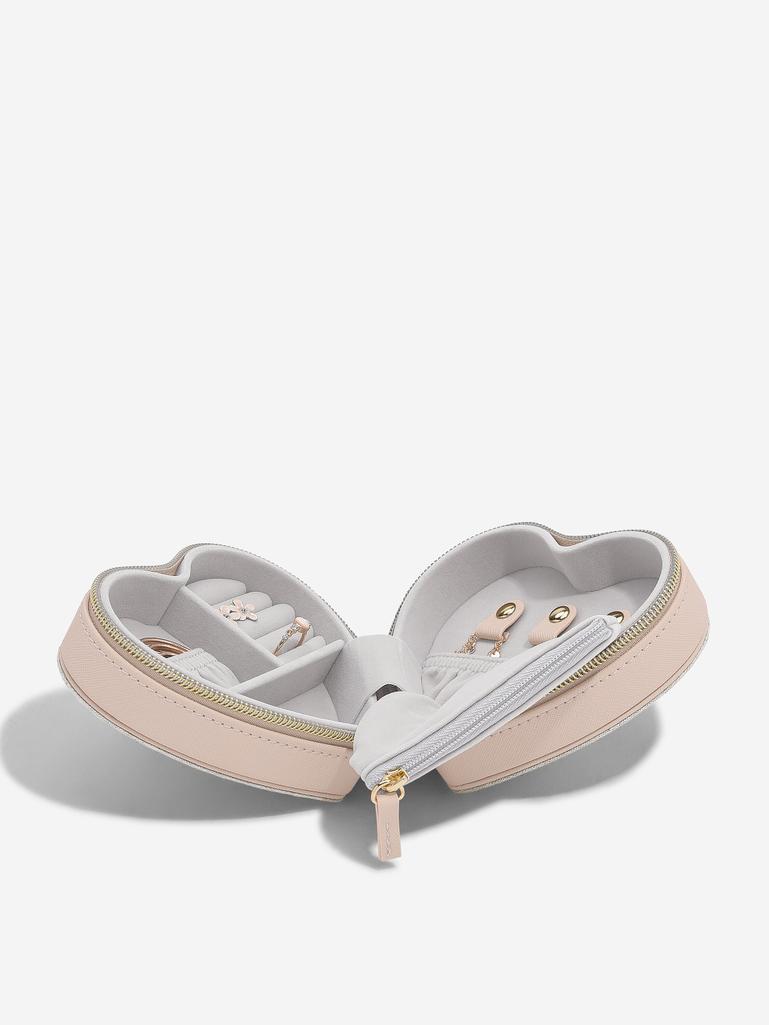 Pink Mum Heart Jewellery Box