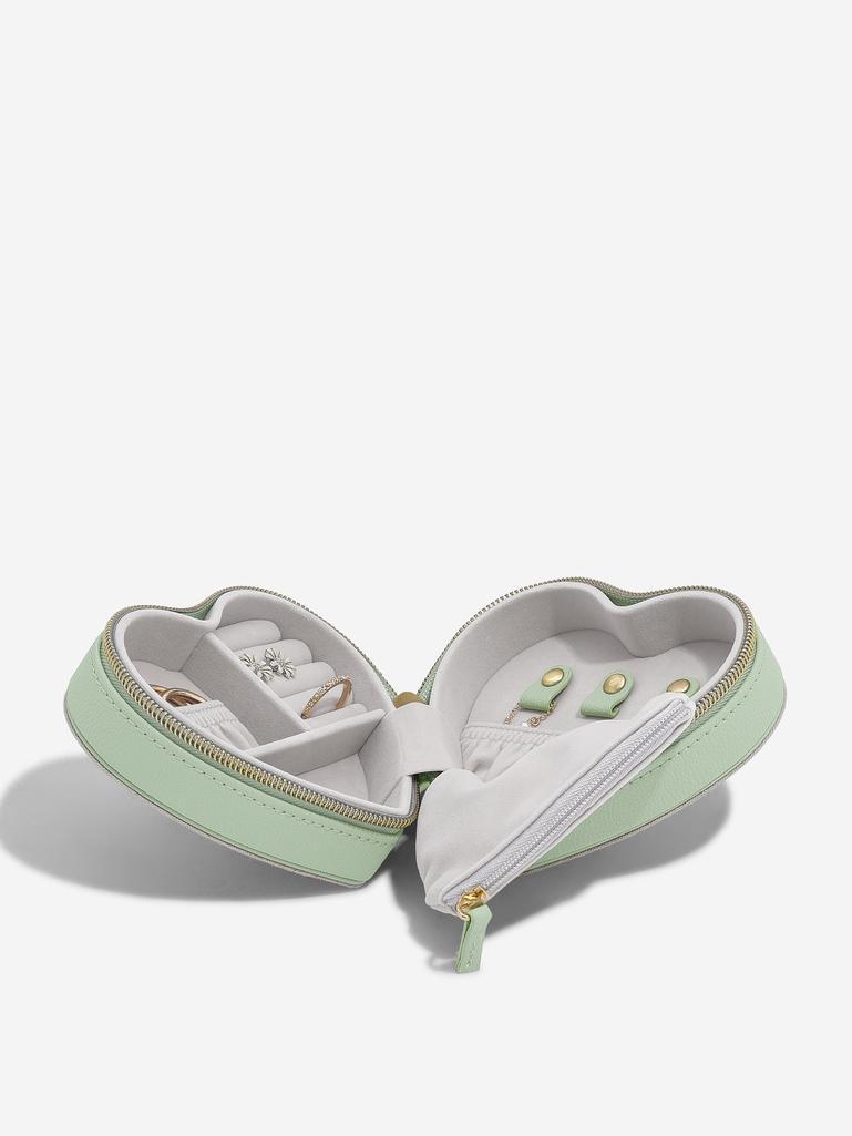 Green Mama Heart Jewellery Box