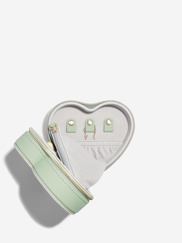 Green Mama Heart Jewellery Box