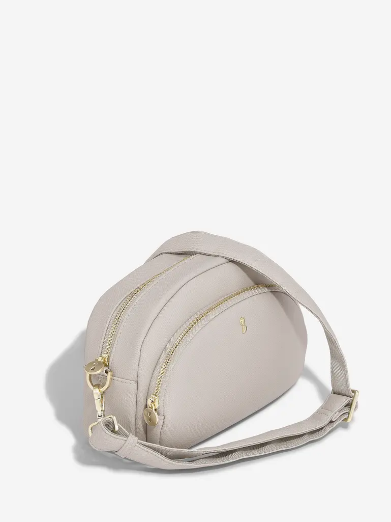 Taupe Crossbody Bag