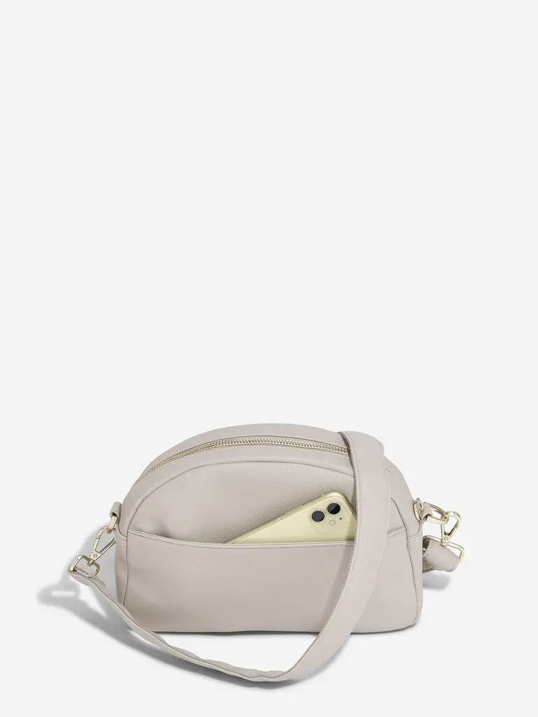Taupe Crossbody Bag