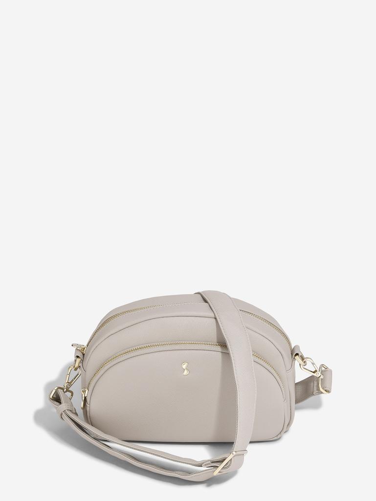 Taupe Crossbody Bag