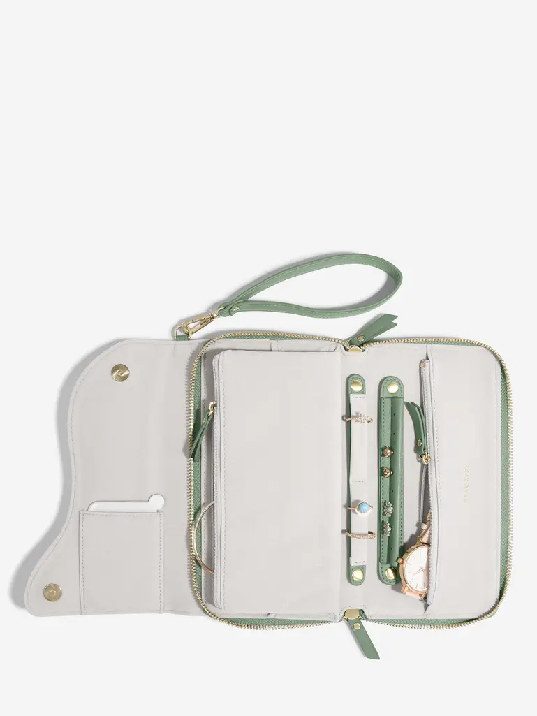 Seafoam Jewellery Roll