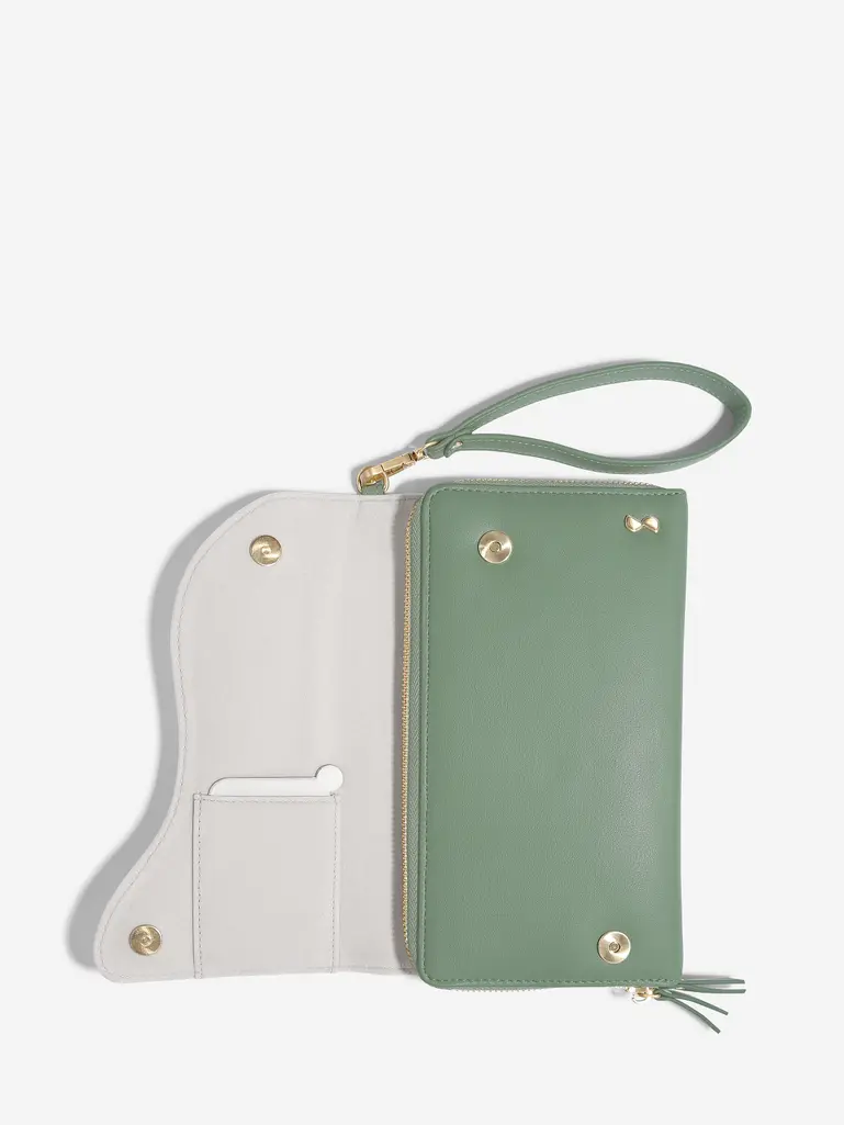 Seafoam Jewellery Roll
