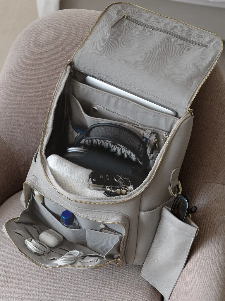 Taupe Luxury Backpack