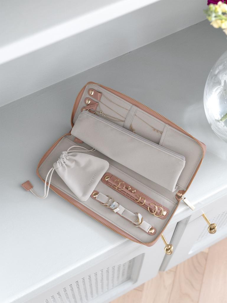 Patent Rose Jewellery Roll