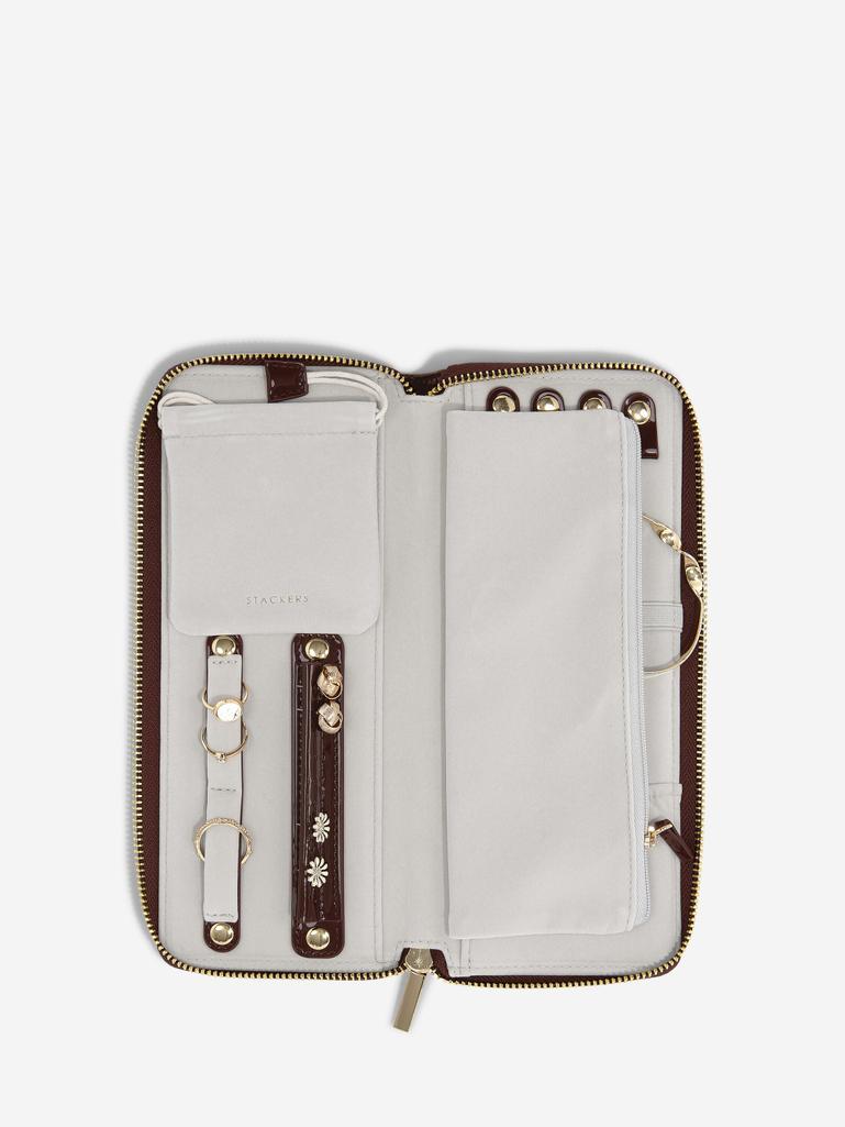 Patent Cherry Jewellery Roll