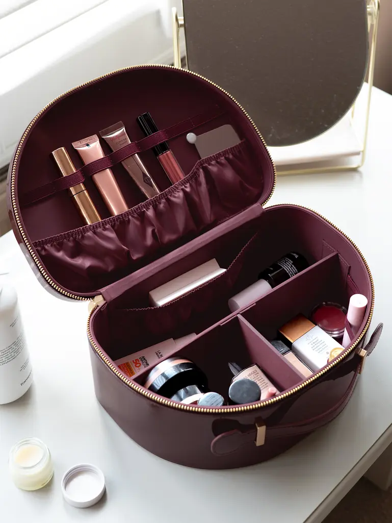 Patent Cherry Vanity Case