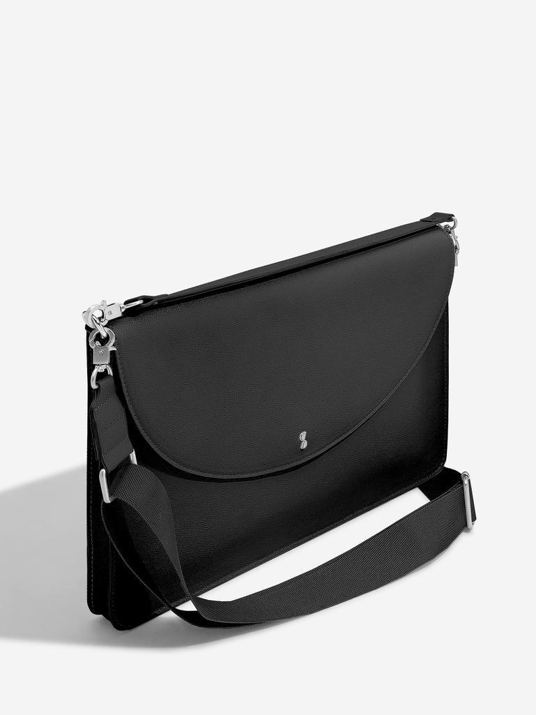Black Slim Laptop Bag
