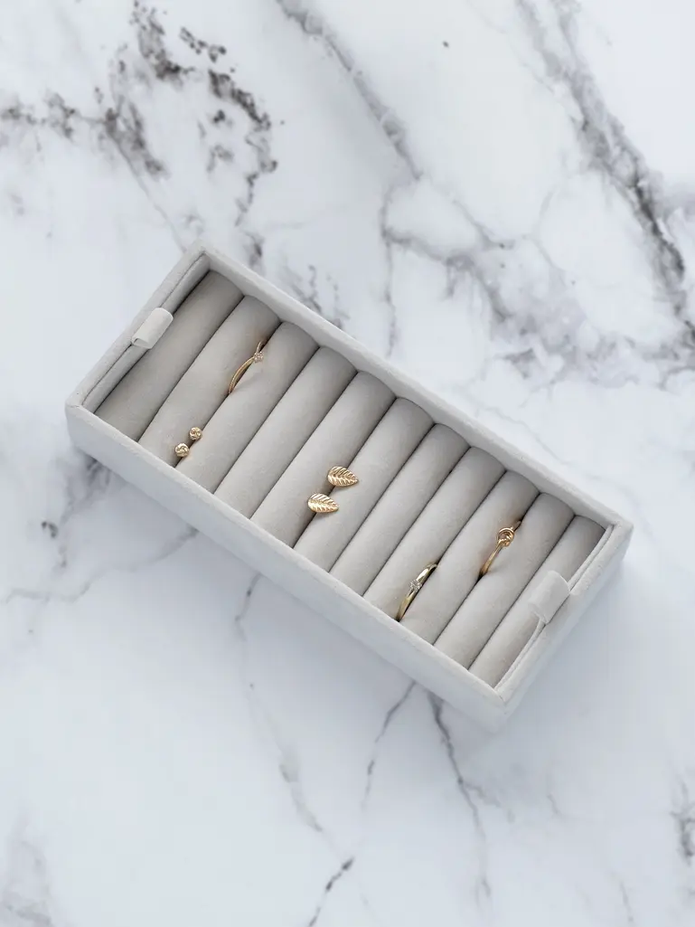 Lavender Classic Jewellery Box Set of 2 With Accessories
