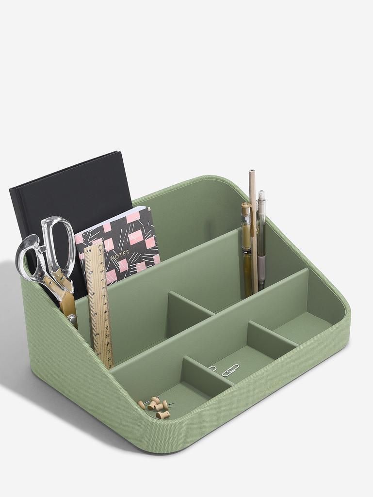 Pistachio Green Desk Organiser