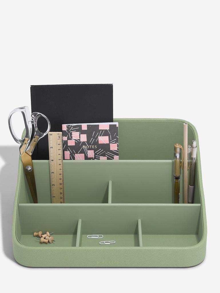 Pistachio Green Desk Organiser