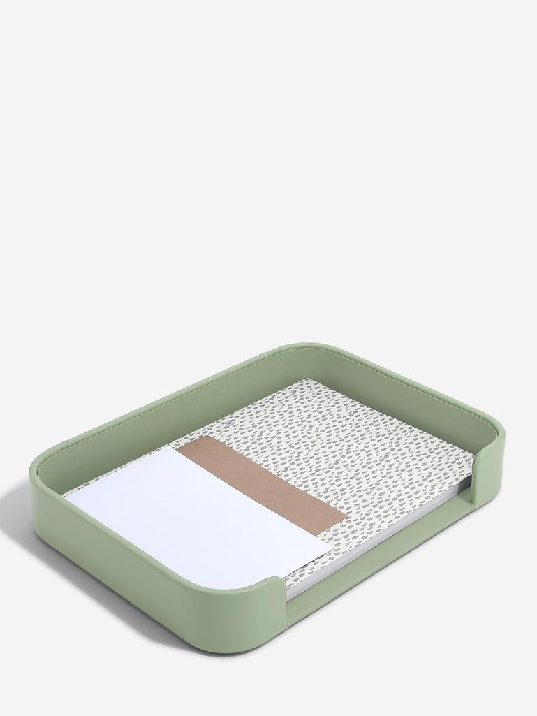 Pistachio Green Letter Tray