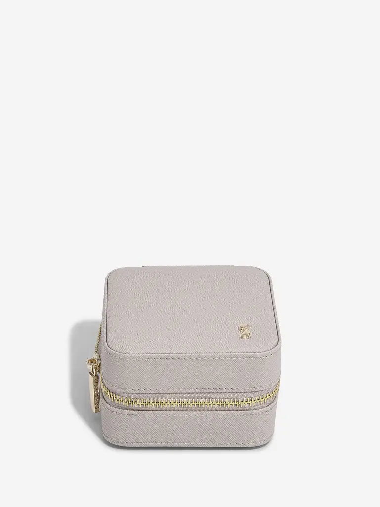 Taupe Watch & Jewellery Box