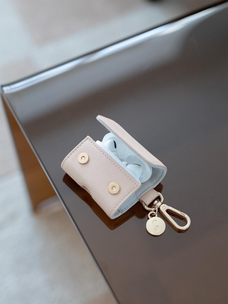 Blush Airpod Case Holder