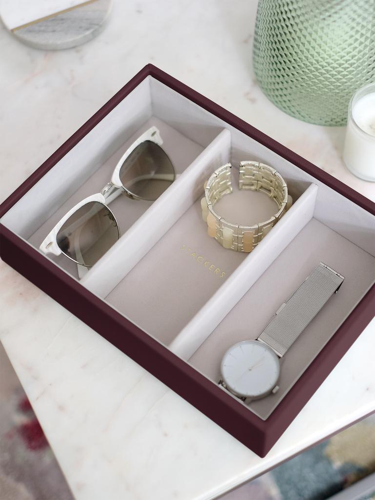 Burgundy Classic Watch & Accessory Layer