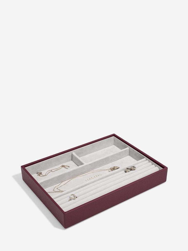 Burgundy Classic Ring & Bracelet Layer