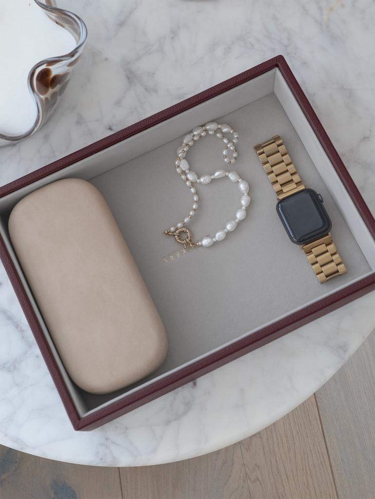 Burgundy Classic Chunky Jewellery Layer