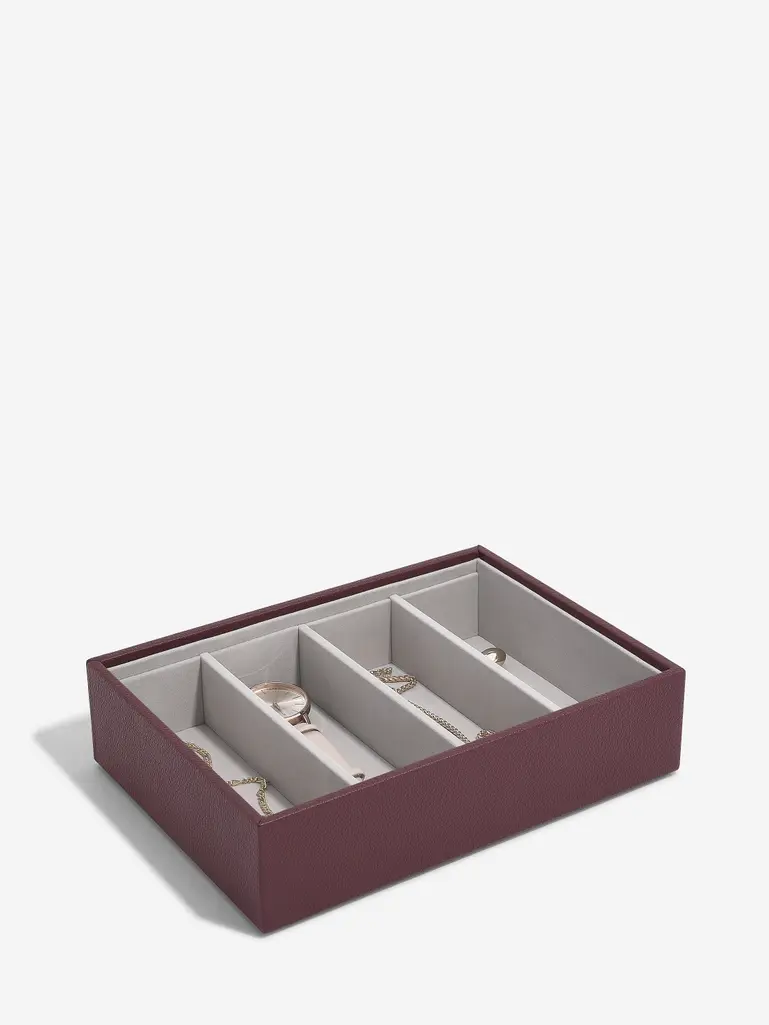 Burgundy Classic Glasses & Accessory Layer