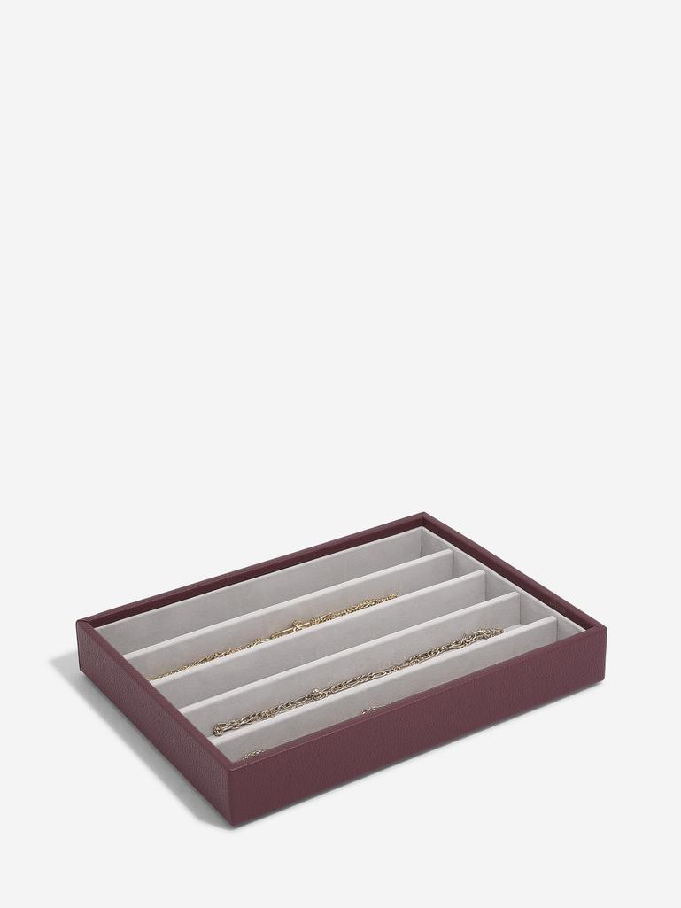 Burgundy Classic Necklace layer