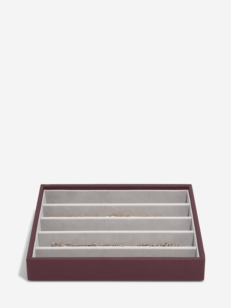 Burgundy Classic Necklace layer