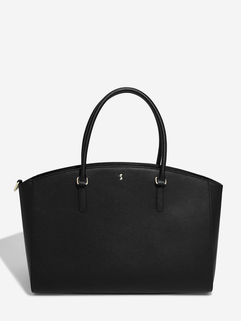 Black Work Tote & Accessories Set