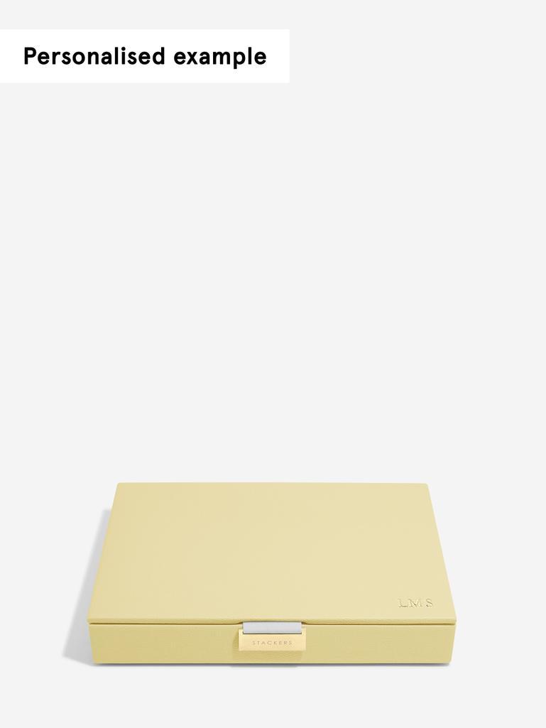 Butter Yellow Classic Jewellery Box Lid