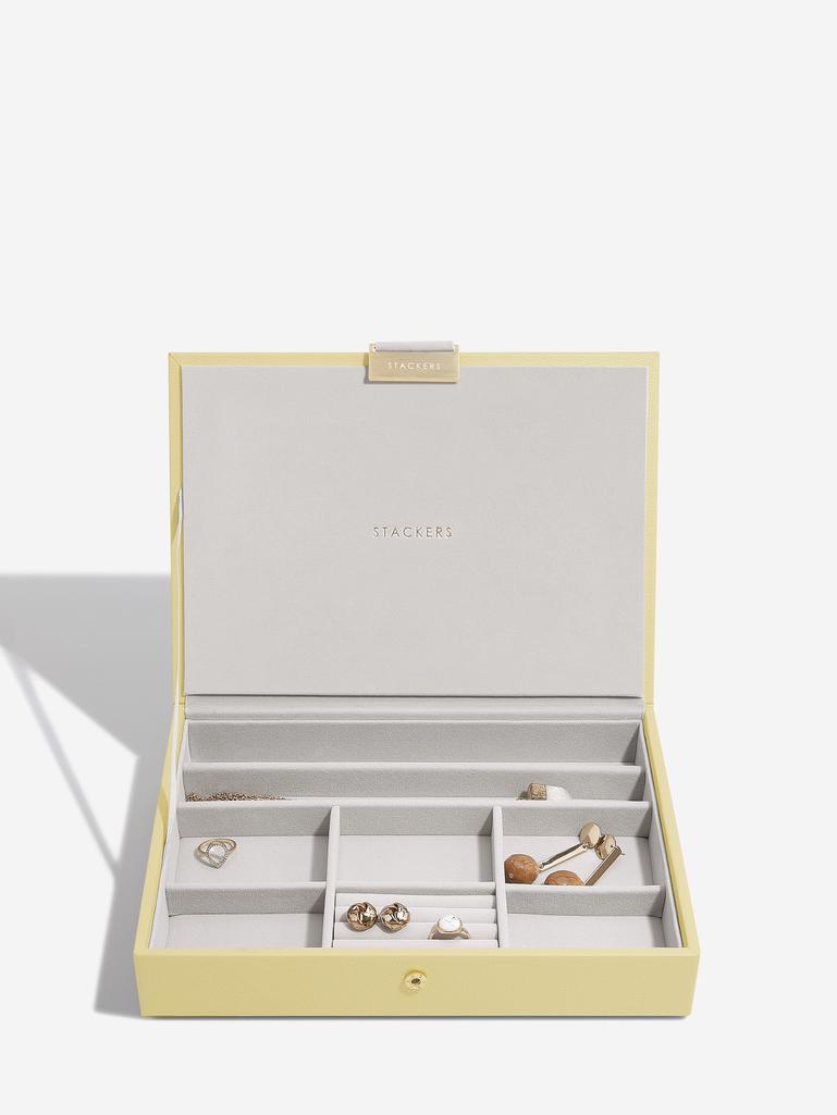 Butter Yellow Classic Jewellery Box Lid