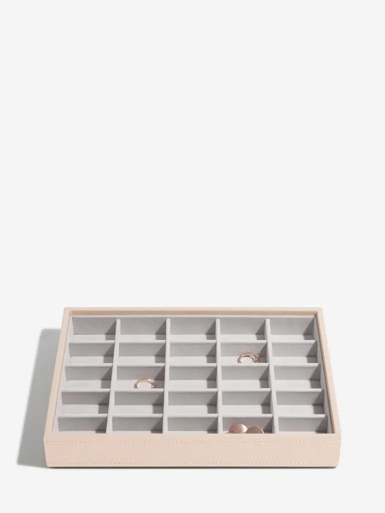 Blush Woven Classic Jewellery Box Set of 3 