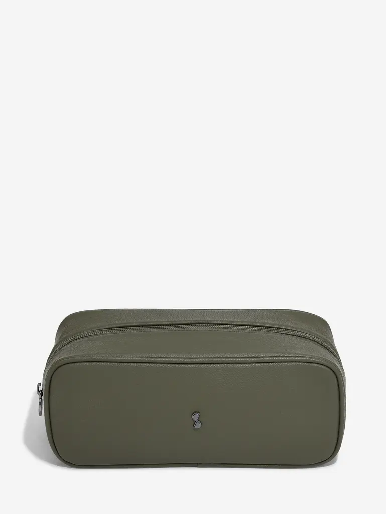 Olive Green Expanding Washbag