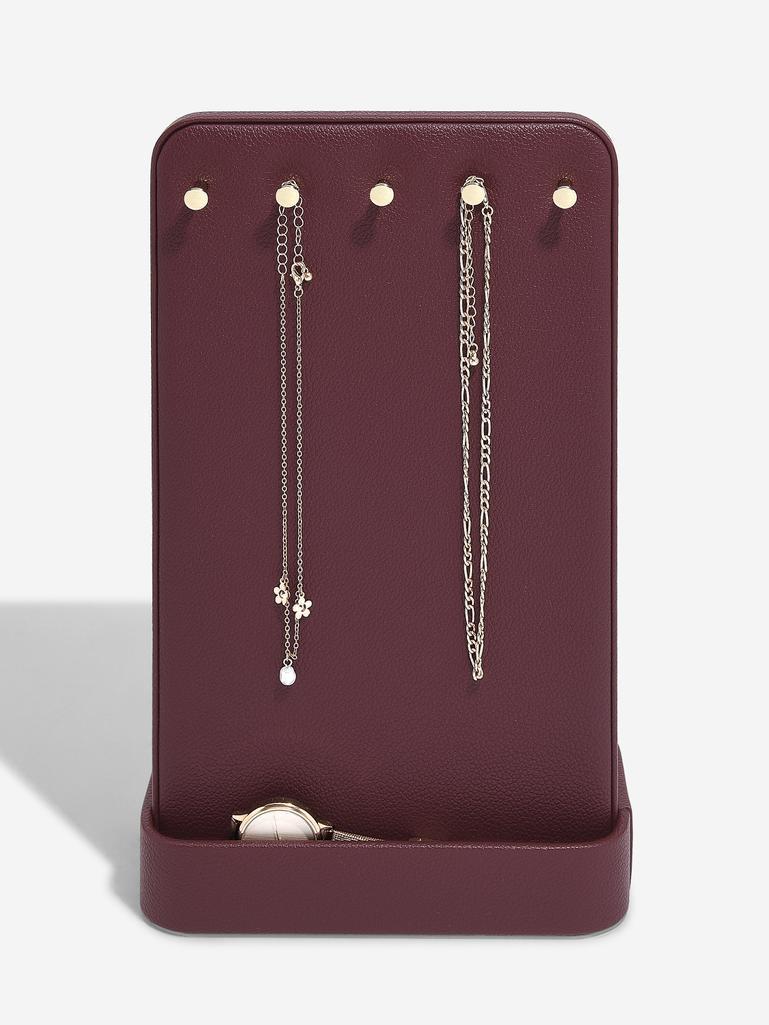 ALL IN ONE BURGUNDY HANGER