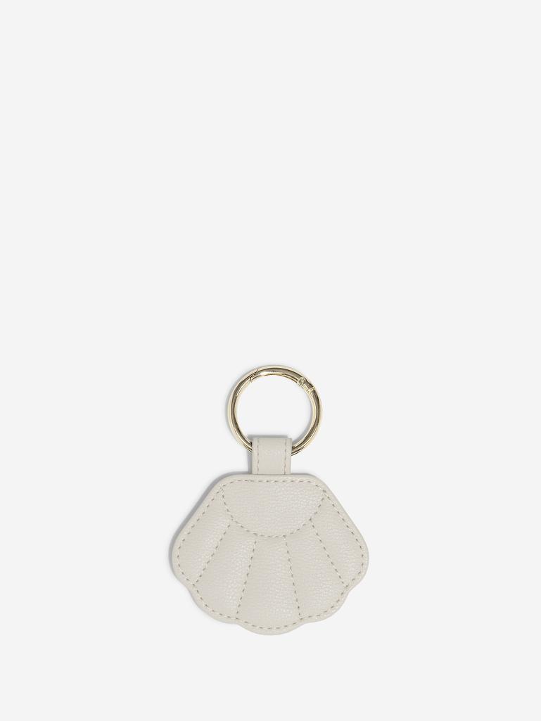 Oatmeal Shell Hat Holder Keyring