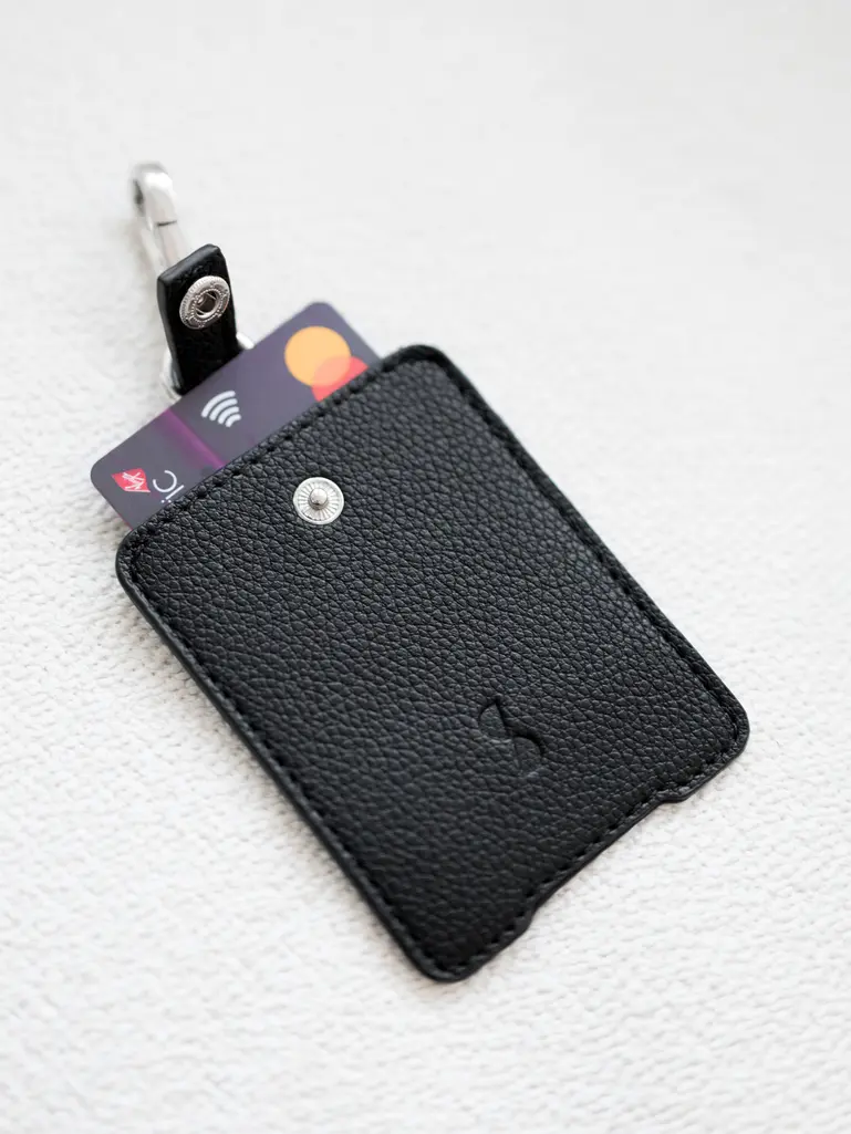 Black Card Keyring
