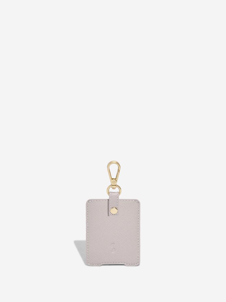 Taupe Card Keyring