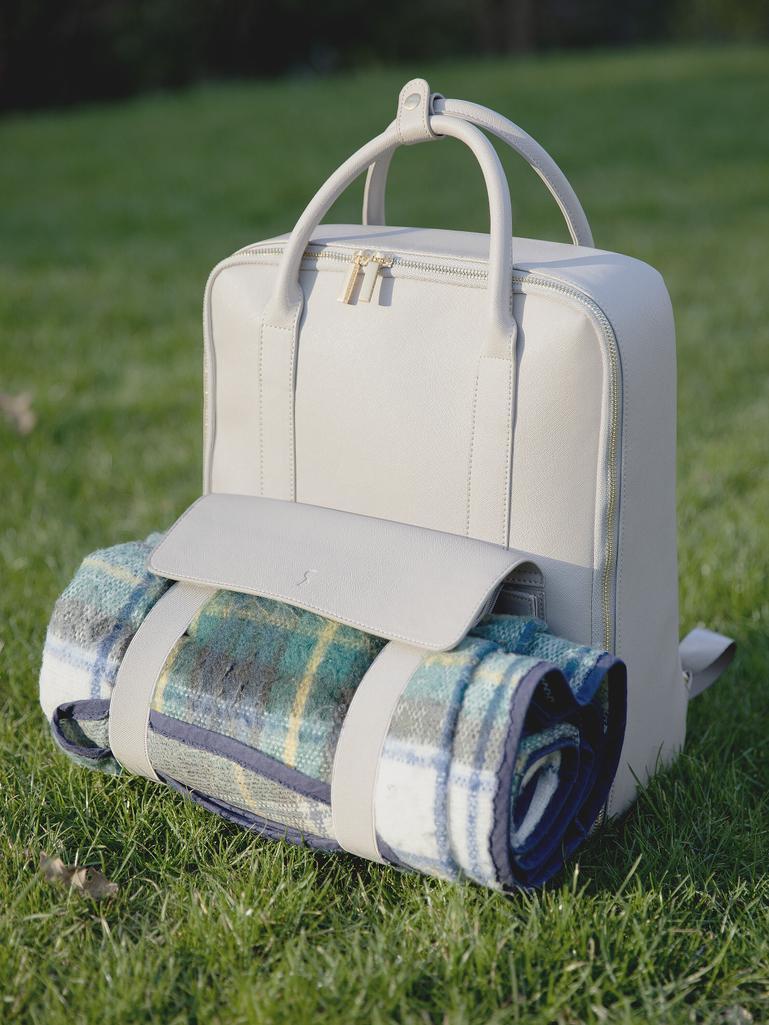 Taupe Picnic Backpack