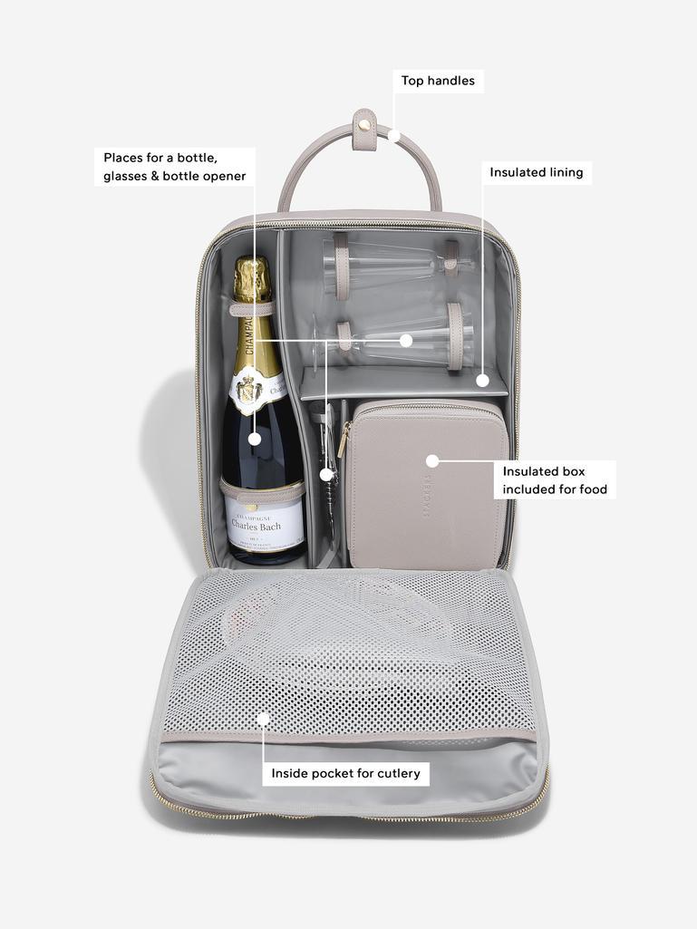 Taupe Picnic Backpack
