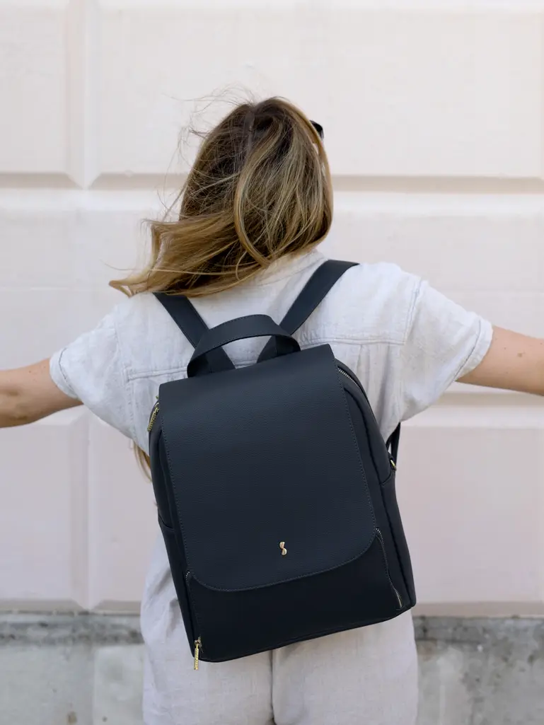Navy Blue Backpack