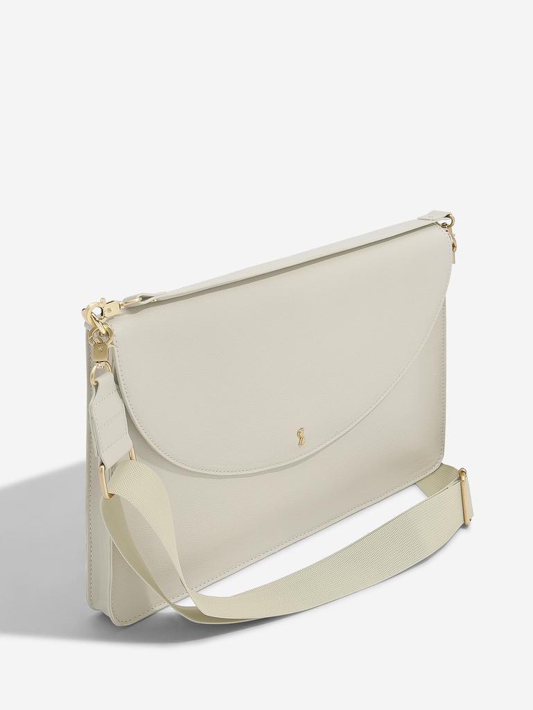 Oatmeal Slim Laptop Bag 