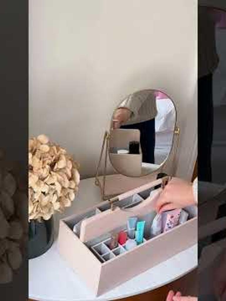 Blush Pink Supersize Cosmetic Organiser