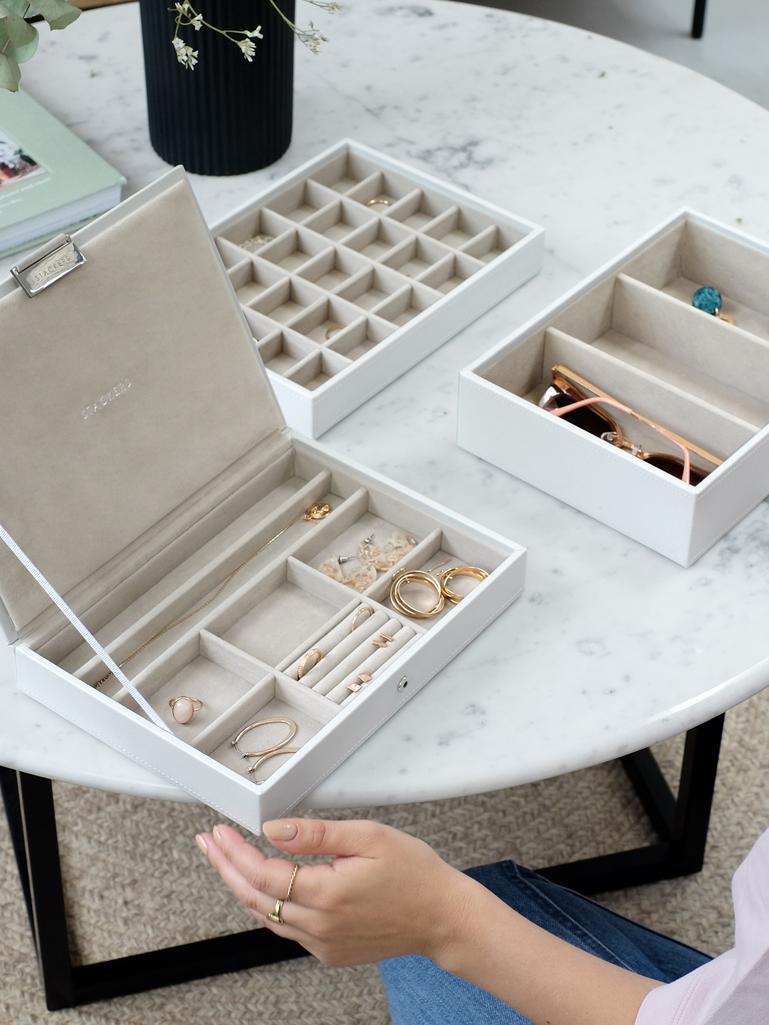 White Classic Jewellery Box