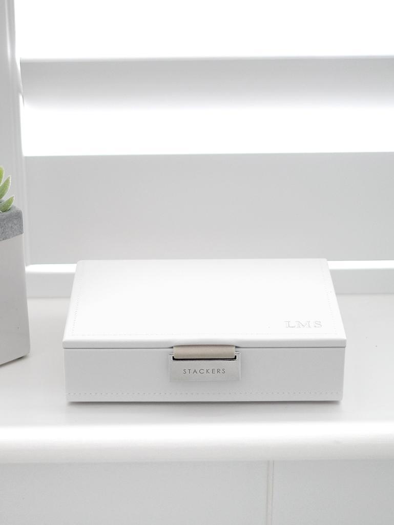 White Mini Jewellery Box Lid