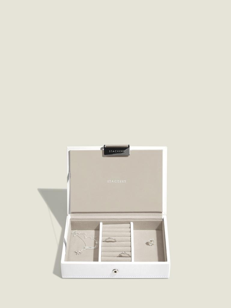 White Mini Jewellery Box Lid