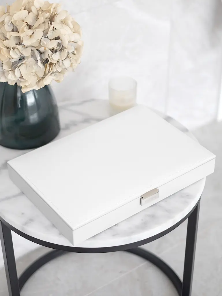White Supersize Jewellery Box Lid
