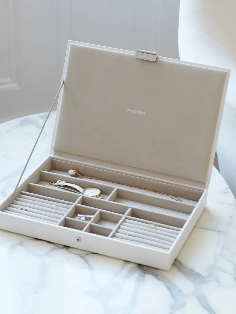 White Supersize Jewellery Box Lid