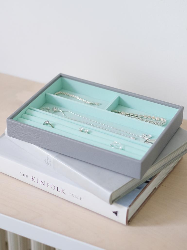 Grey Mint Classic Ring & Bracelet Layer