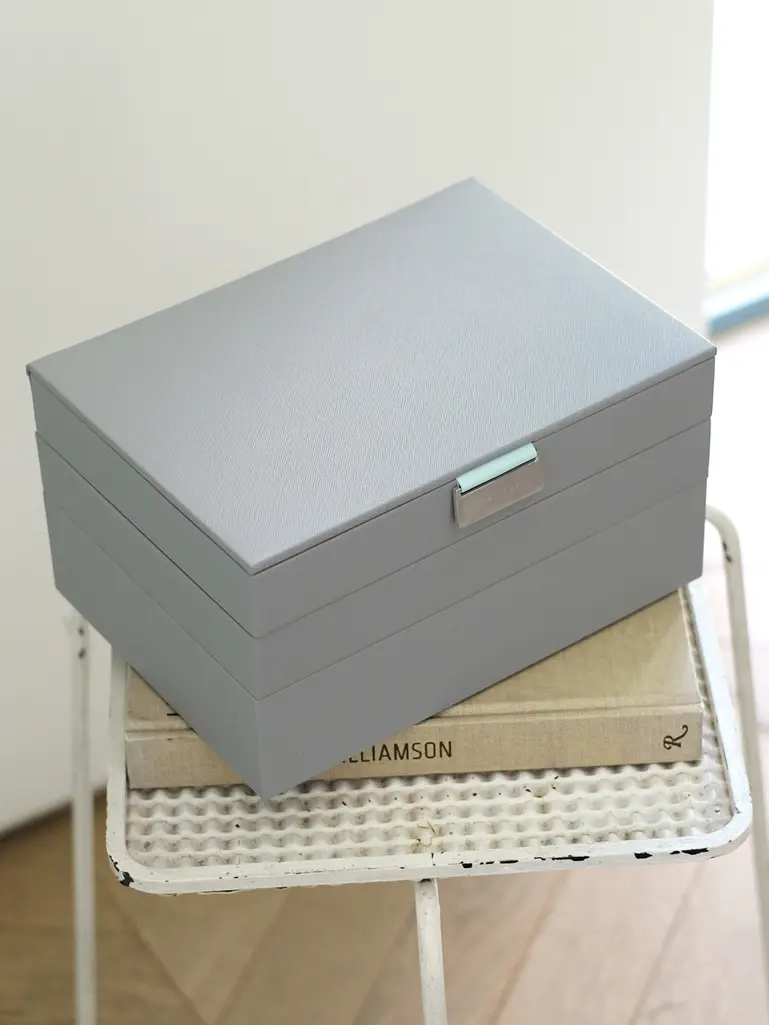 Grey Mint Classic Jewellery Box Set of 3
