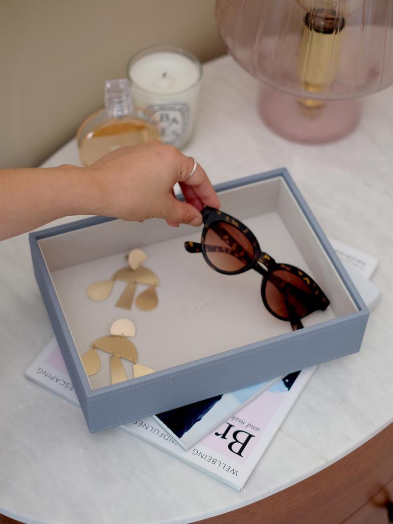 Dusky Blue Classic Chunky Jewellery Layer