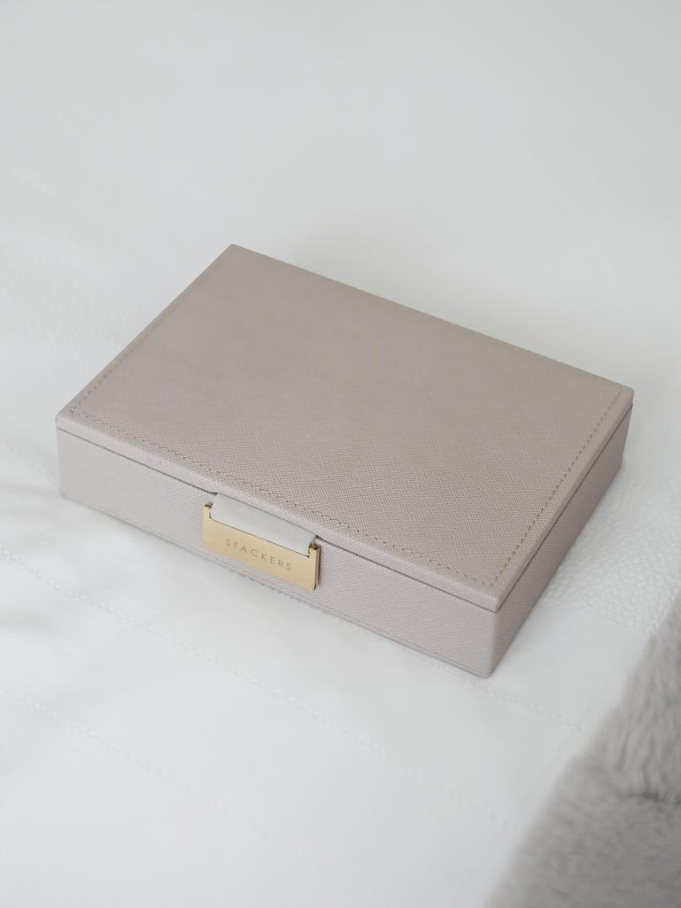Taupe Mini Jewellery Box Lid