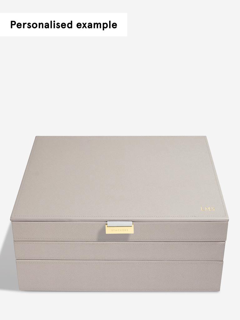 Taupe Supersize Jewellery Box
