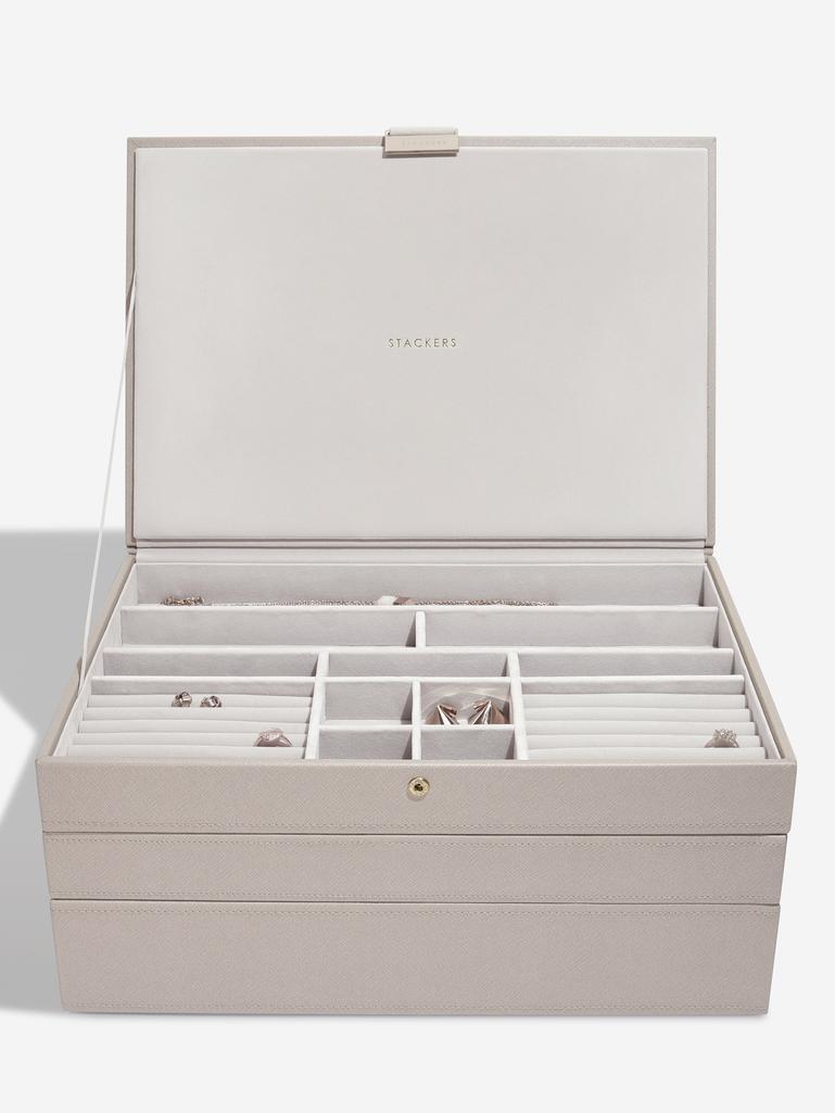 Taupe Supersize Jewellery Box
